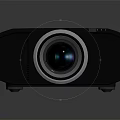 Modern Projection Monitoring System With High Definition Lens And Black Casing