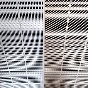 Modern Ceiling Integrated Ceiling Perforated Plate Perforated Plate Combination Perforated Plate Metal Plate Chandelier Bathroom Integrated Ceiling 3d model