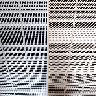 Modern Ceiling Integrated Ceiling Perforated Plate Perforated Plate Combination Perforated Plate Metal Plate Chandelier Bathroom Integrated Ceiling 3d model