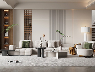 The Silent Living Room 3d model