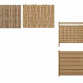 Bamboo Railings With Various Designs For Outdoor Garden And Patio