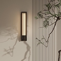 New Chinese Zen Wall Lamp Decorative Lamp 3d model