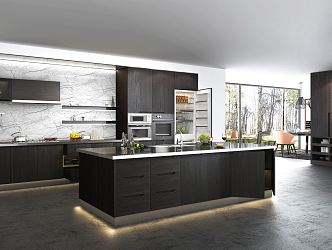 Modern Kitchen 3d model