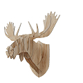 Animal Wall Decoration 3d model