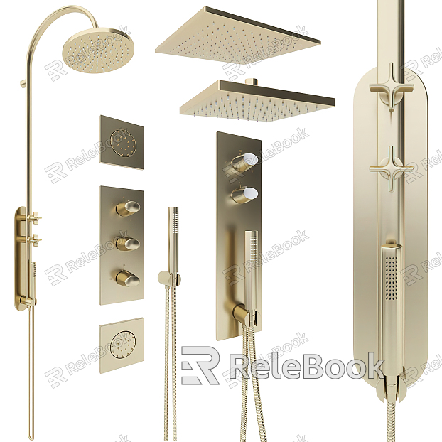 Light Luxury Shower Shower Shower model