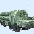 Military Function Vehicle With Camouflage Paint Missile Launch System And Multi Wheel Design