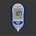 Medical Device ACCU-CHEK Blood Glucose Meter With Digital Display And Test Strip
