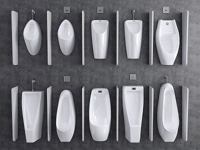 Modern urinal model