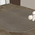 Modern Carpet Plush Carpet Cream Wind Carpet Living Room Carpet Round Carpet Silent Wind Carpet Bedroom Carpet 3d model