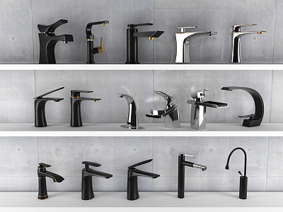 Modern faucet model