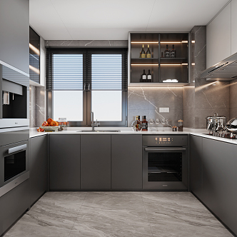 Modern Kitchen 3d model