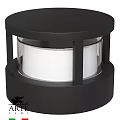 Modern Black Outdoor Light With Glass Panel And Durable Metal Frame Design