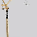Industrial Tower Crane For High Rise Construction With Heavy Duty Lifting Steel Structure