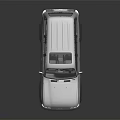 Silver Toyota Off Road SUV with Large Tires High Ground Clearance and Roof Design
