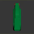Castrol Green Oil Container with Red Cap for Daily Household Supplies