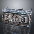 Sci-fi Capsule Space Capsule Hibernation Capsule Freezing Capsule Rest Capsule Rest Capsule 3d model