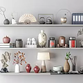 New Chinese style ornaments combination 3d model