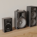 Modern audio speaker subwoofer 3d model