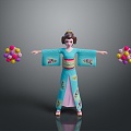 Kimono Beauty Kimono Japanese Kimono Japanese Woman Oriental Woman Asian Woman Woman Female 3d model