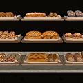 Modern Bread 3d model