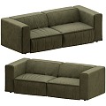 Tofu Block Sofa Cloud Sofa Living Room Sofa Office Sofa Sofa 3d model