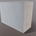 Modern Grey Air Conditioner Fan With Circular Grille And Side Vents Design