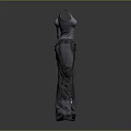 Gray Tank Top And Cargo Pants With Utility Belt And Tool Pouch Design