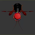 grasshopper insect cartoon locust animation locust anime locust anime game character 3d model