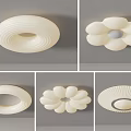 White Modern Ceiling Lights Featuring Various Stylish And Elegant Designs