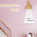 Pink Themed Bubble Tea Shop Interior With Mirrored Walls Staircase And Floral Decor