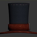 Modern hat world famous painting 3d model