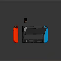 Modern game machine electronic chicken palm game machine 3d model