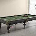 Billiard table 3d model