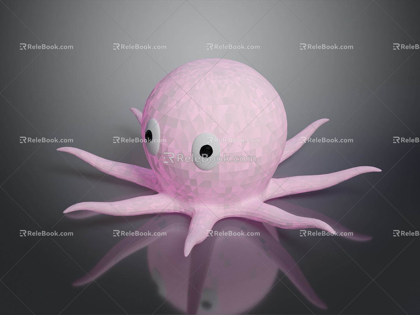 bead squid heart fin whip squid giant squid back ear squid pacific tower squid spindle squid 3d model