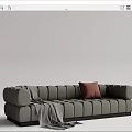 Modern Multiplayer Sofa 3d model
