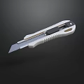 Durable Utility Knife With Retractable Sharp Blade And Ergonomic Grip Handle