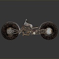 Motorcycle Two-wheeled Motorcycle Cross-country Motorcycle Road Race Motorcycle Motor Vehicle Transport 3d model