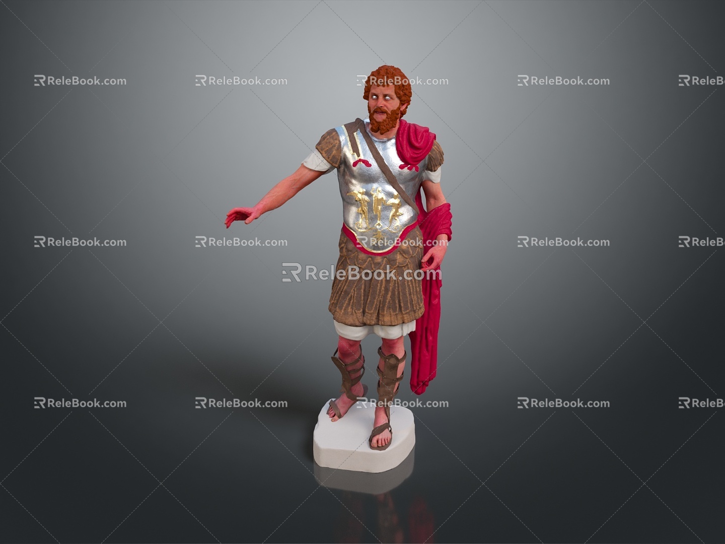 Western Samurai Western Warrior Western Hero Western Warrior Knight Hero Ancient Warrior Paladin 3d model