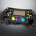 modern gamepad wireless gamepad game console accessories 3d model