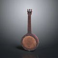 Traditional Handmade Wooden Household Item With Round Body And Carved Details