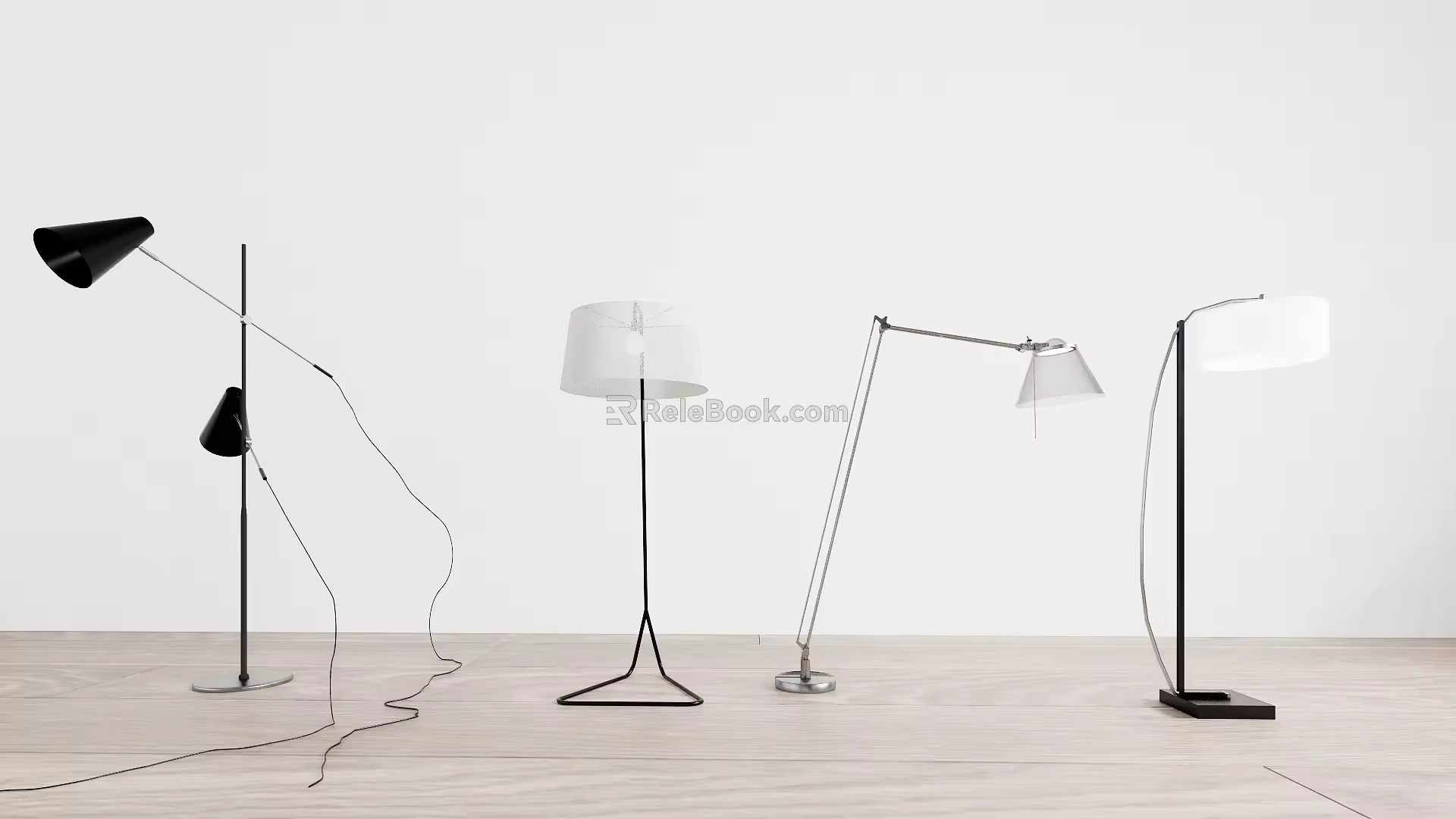 Modern table lamp 3d model