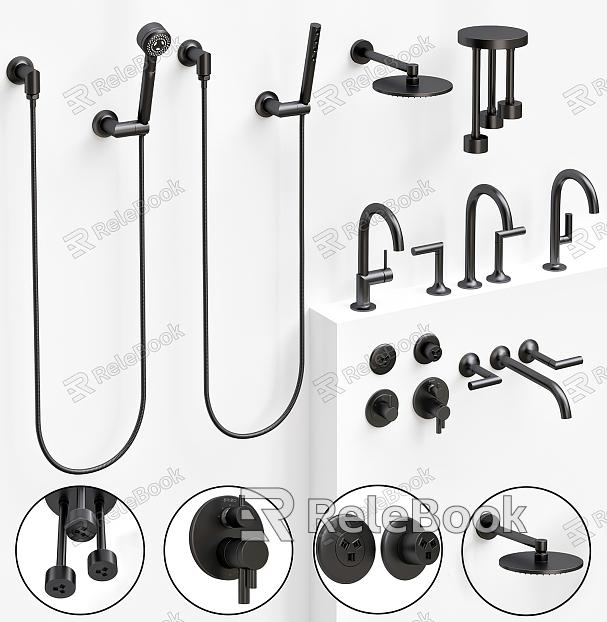 Modern Shower Hardware Shower model