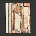 Decorative Wood Stone Combination Panel With Natural Textured Design For Interior Wall