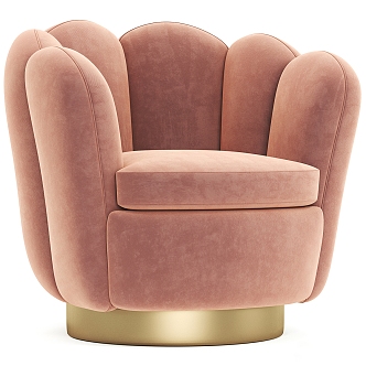 modern armchair 3d model