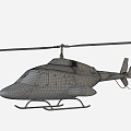 Modern Helicopter 3d model