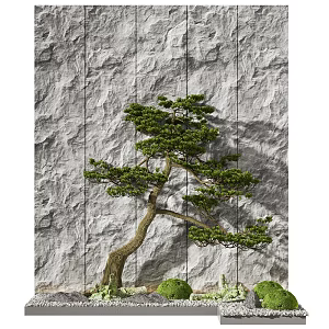 New Chinese Pine Landscape Tree 3d model