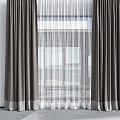 Curtains 3d model