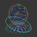 Advanced Structured 3D Spherical Projection Monitoring With Real Time Network Security