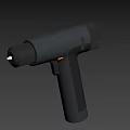 Industrial Equipment Handheld Tool With Black Design Orange Button And Ergonomic Handle
