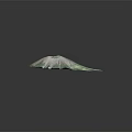 Detailed Circular Garden Landscape Model With Green Vegetation Natural Hills And Terrain Texture
